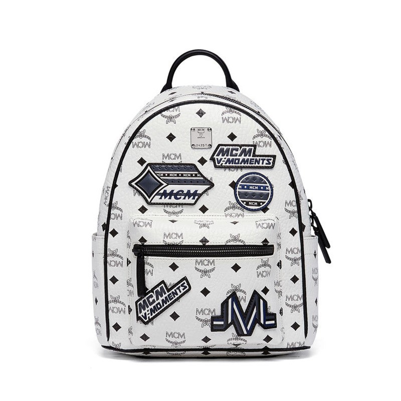 mcm-small-stark-victorypatch-backpack-white-1 – MCM backpack outlet